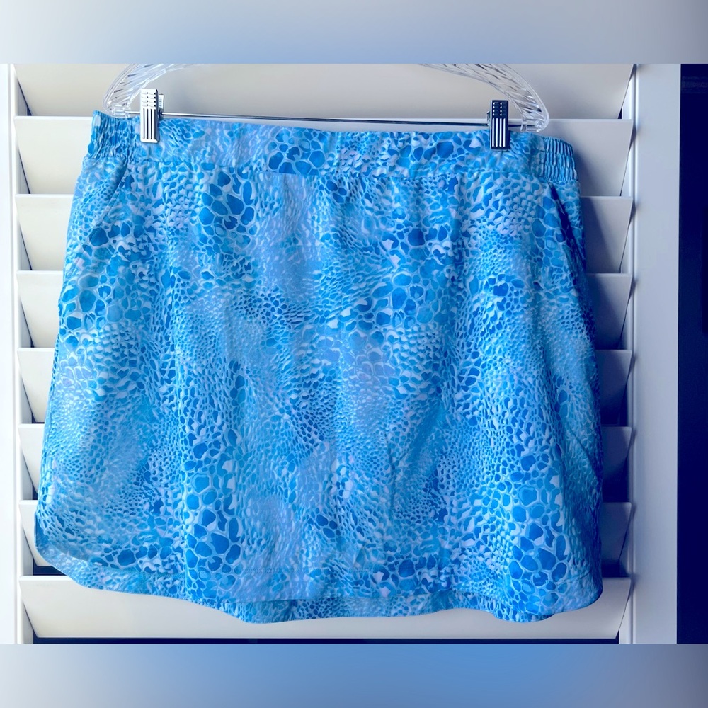 Calia - XXLarge - NWT - Blue Turtle Print  Women's Skort - Golf - Pockets